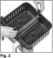 For Large (10-Quart) Basket Fig. 2