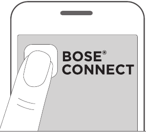 Conecte seu dispositivo m&oacute;vel usando o aplicativo Bose&reg; Connect (recomendado)