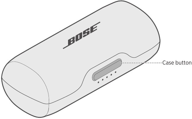 CONTROLES DOS FONES DE OUVIDO Abrir o estojo de carregamento