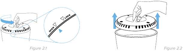 Replacing the Air Filters - Step 1