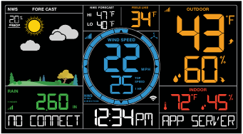 NO CONNECT APP SERVER
