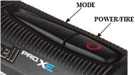 MODE BUTTON - SETTINGS MENU