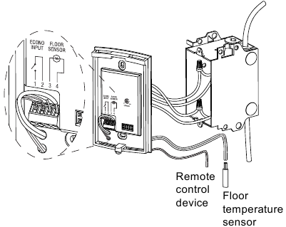 Pol sensori / masofadan boshqarish pultini ulash
