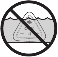 MOS lejoni q&euml; altoparlanti t&euml; zhytet plot&euml;sisht ose pjes&euml;risht n&euml; uj&euml;