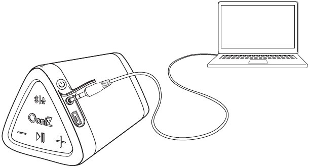Luajtja nga pajisje burimore audio jo-Bluetooth duke p&euml;rdorur kabllon audio 3.5mm
