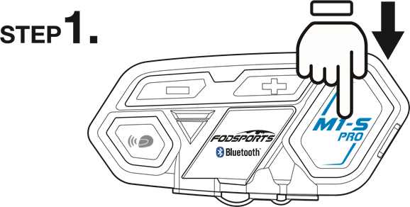 Modo de emparejamiento Paso 1