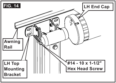 Attach Top Mounting Brackets Fig. 14