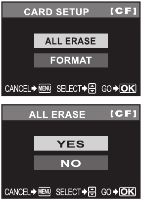 HOW TO ERASE ALL PICTURES