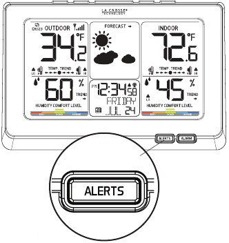 Alertas de Temperatura e Humidade