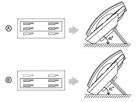 Прикрепите подставку Шаг 2