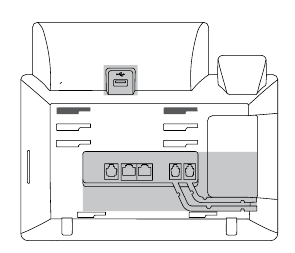 Подключите трубку и дополнительную гарнитуру Шаг 1