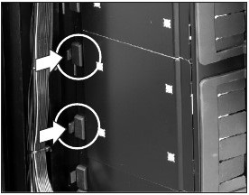 2.5" SSD installation Step 1