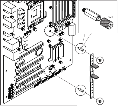 Graphics Card Anti-Sag Bracket (GB-001) installation Step 3