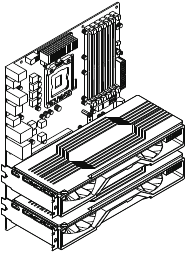 Graphics Card Anti-Sag Bracket (GB-001) installation Step 4