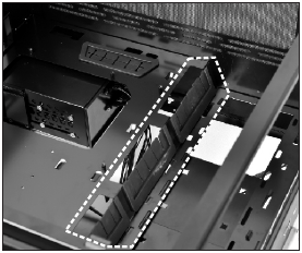 Motherboard installation Step 2