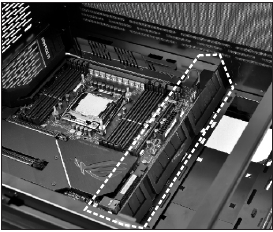 Motherboard installation Step 3