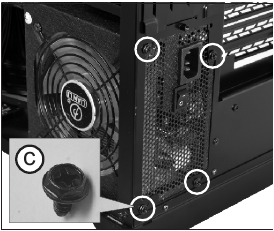 PSU installation Step 2