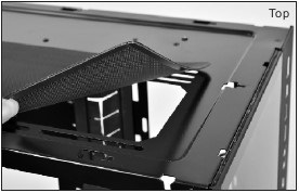 Remove the magnetic dust filters Step 2