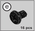 Screws for 3.5" HDD mount