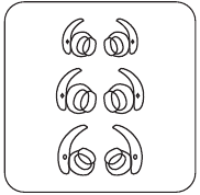 &Oslash;rekroker (to er montert p&aring; hodetelefonene)