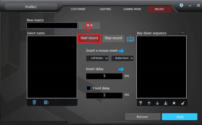Арнайы макро жасау 3-қадам
