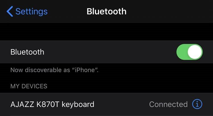 iOS Bluetooth орнату 3-қадам