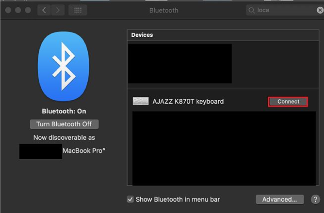 MacOS Bluetooth 2-қадам