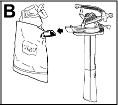Remova o saco do aspirador e o tubo do aspirador Passo 2
