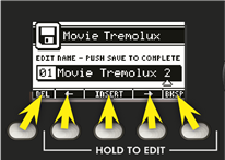 Lagre forh&aring;ndsinnstillinger