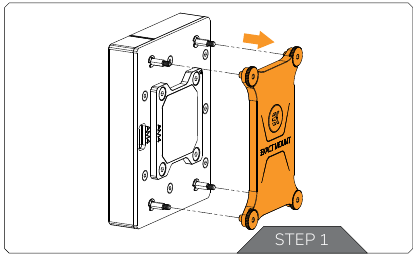 INSTALLING THE WATER BLOCK Step 1