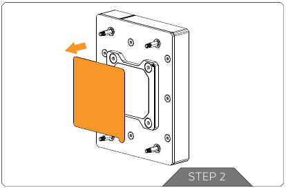 INSTALLING THE WATER BLOCK Step 2