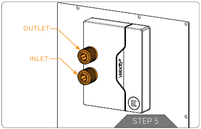 INSTALLING THE WATER BLOCK Step 5