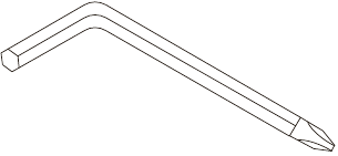 #131. Комбинированный шестигранный ключ M5 и крестовая отвертка