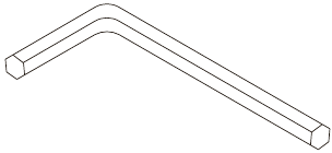 #132. Шестигранный ключ M6 L