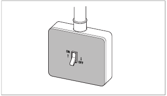 3-сурет Aquasmart басқару элементі бар жылыту жүйесін басқару (негізгі қызмет қосқышы)