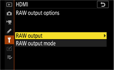 RAW kimenet enged&eacute;lyez&eacute;se 2. l&eacute;p&eacute;s