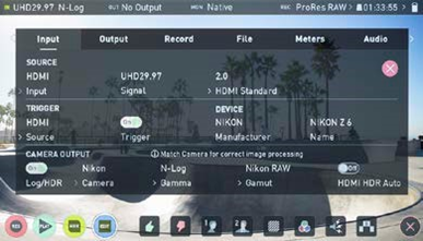 V&aacute;lassza az Input > TRIGGER > HDMI lehetős&eacute;get 1. l&eacute;p&eacute;s