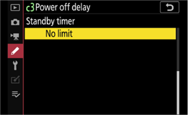 K&eacute;szenl&eacute;ti időz&iacute;tő be&aacute;ll&iacute;t&aacute;sai