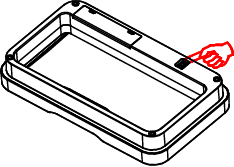 Installation des piles &Eacute;tape 4