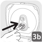 Clean the appliance Fig. 3b
