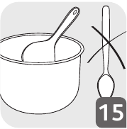 Taking care of the bowl