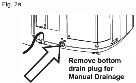 DRENAJE DE AGUA - Drenaje manual