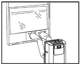 DRENAJE DE AGUA - Vista 1 de la instalaci&oacute;n del kit de ventana