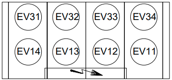 30GX152/162 Raspored ventilatora