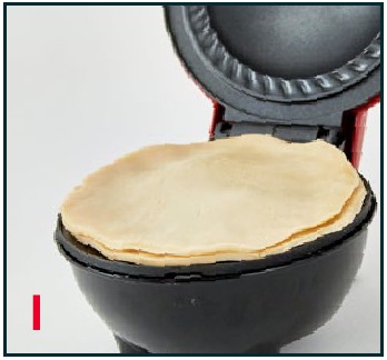 USING YOUR DEVICE - Step 9 - Enclose the filling