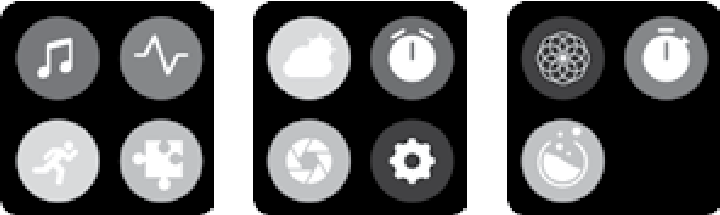 Vis&atilde;o geral do menu principal