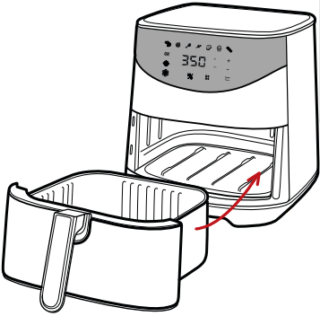 Using Your Device - Step 2 - Insert the pan inside