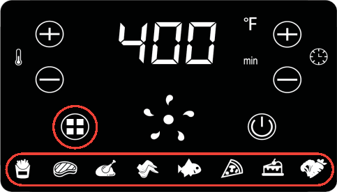 UW AIR FRYER GEBRUIKEN - Stap 2