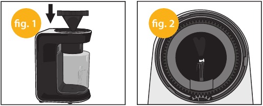 ASSEMBLY - Step 1 - Insert the cone
