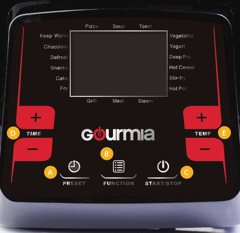 Kontrol Panelinin genel g&ouml;r&uuml;n&uuml;m&uuml;